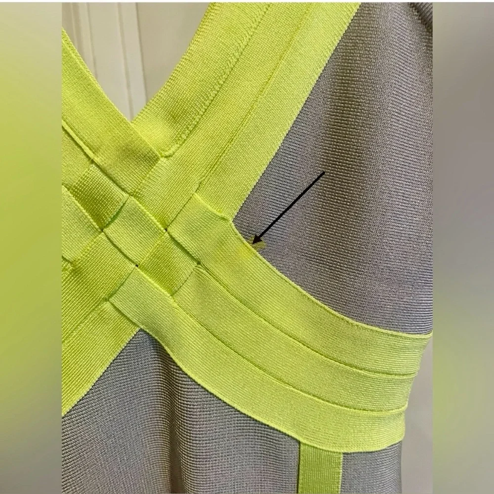 Bebe Bandage Dress - Vintage Bodycon - Picture 5 of 5